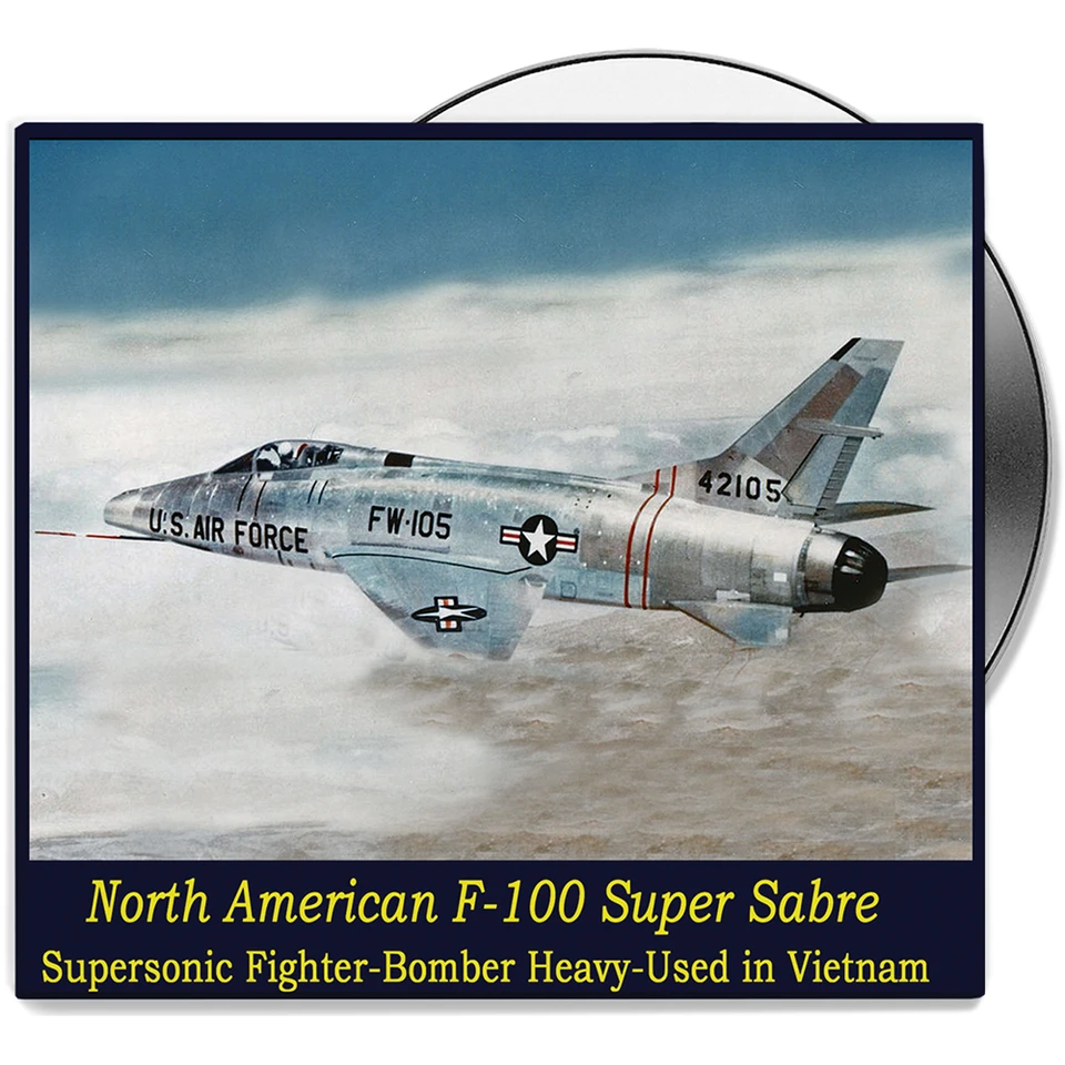 North American F-100 Super Sabre CAMPBELL FILMS (CFDVD0004) Main Image
