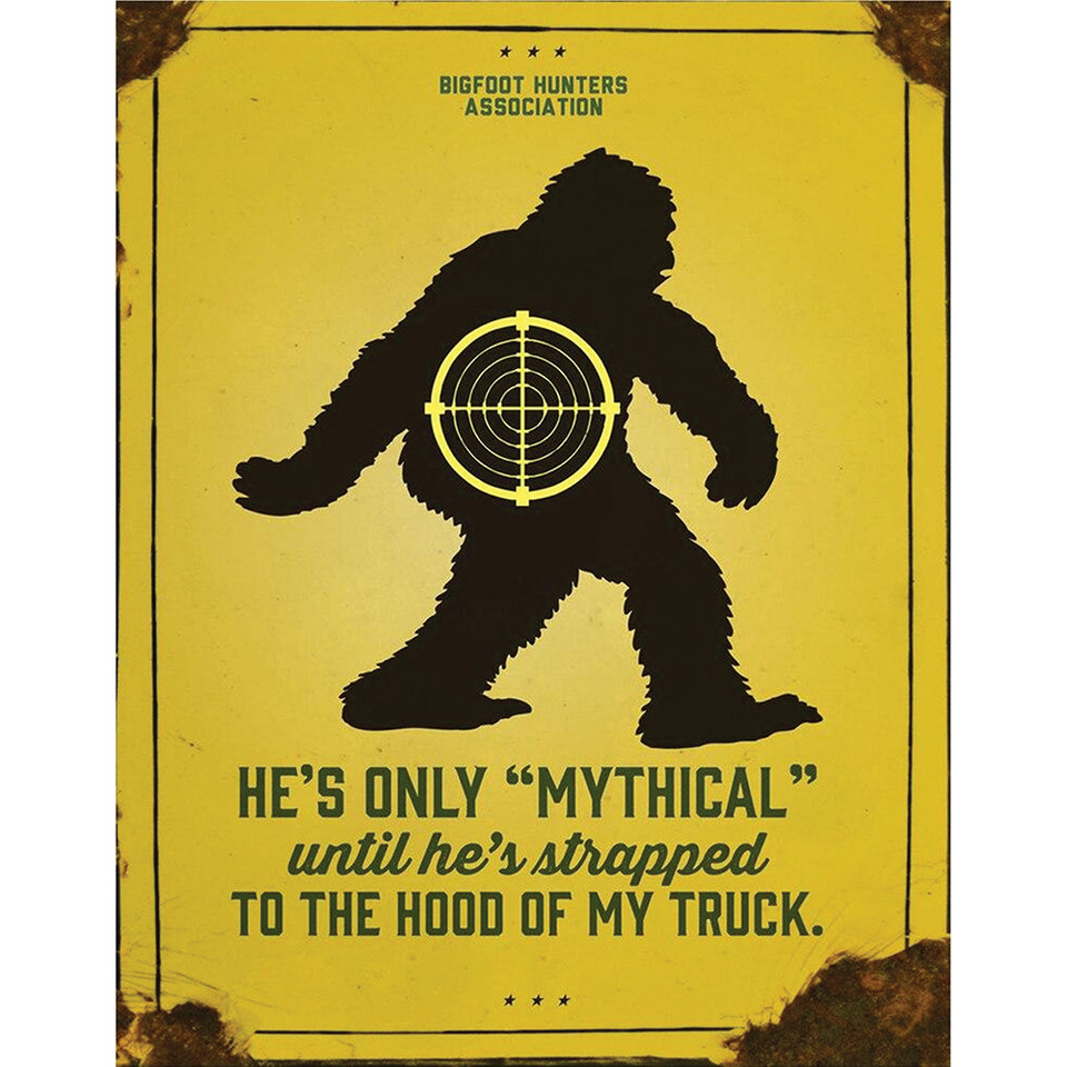 Mythical Metal Sign Desperate Enterprises (2414) Main Image