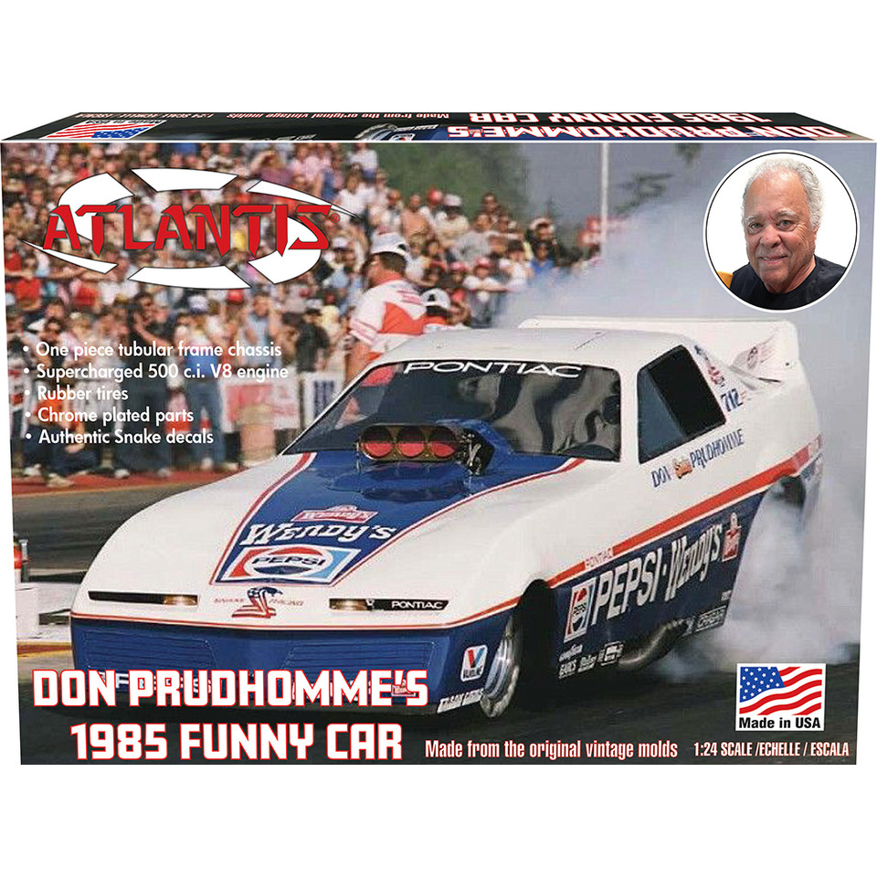 Don Prudhomme 1985 Funny Car 1/24 Kit Atlantis (M2711) Main Image