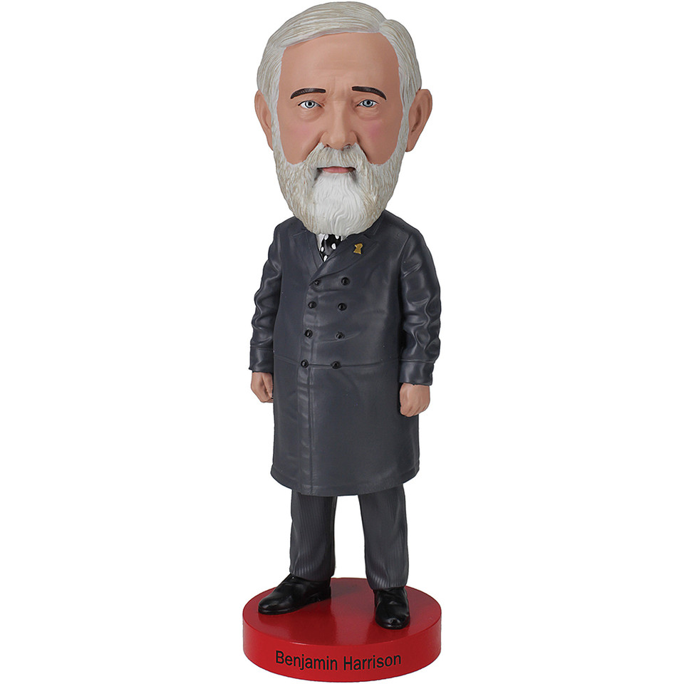 Benjamin Harrison Bobblehead Royal Bobbles (RB1398) Main Image