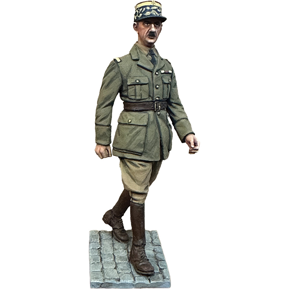 French General Charles De Gaulle 1944-45 1/30 Figure William Britain (10181) Main Image