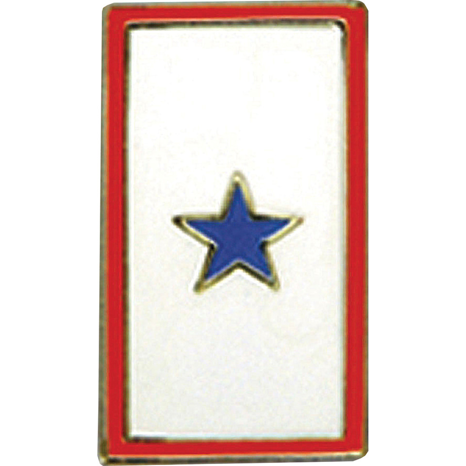 ONE FAMILY MEMBER IN SERVICE LAPEL PIN  (P14240) Main Image