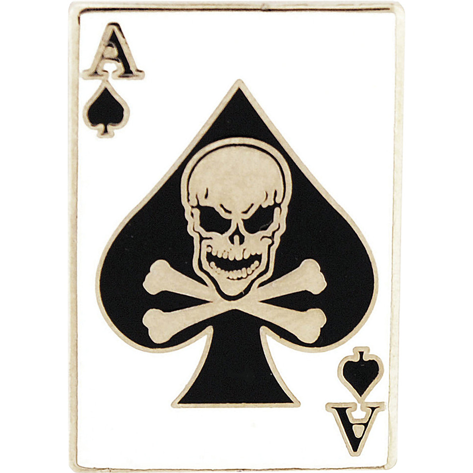 DEATH ACE CARD PIN DEATH ACE CARD PIN (P12242) Main Image