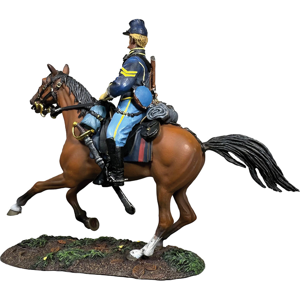 Cavalry Corporal on Trotting Horse No.1 1/30 Figure  WILLIAM BRITAIN (31504) Main Image
