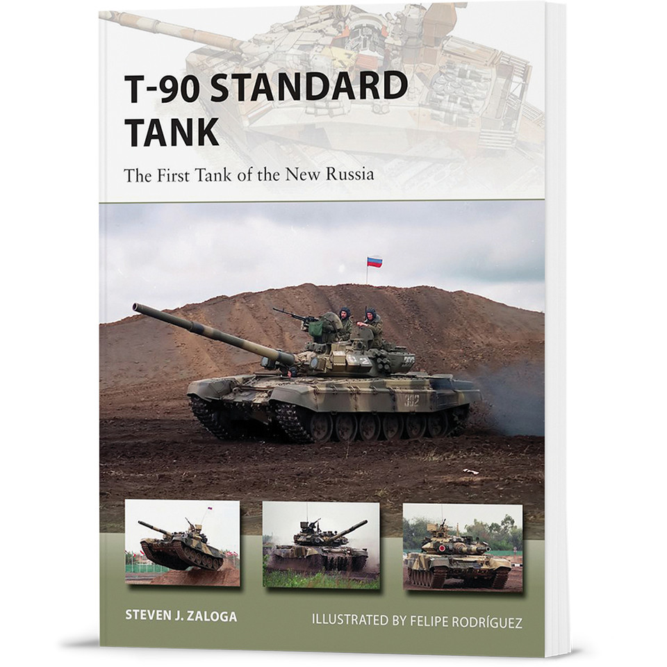 T-90 Standard Tank Osprey New Vanguard (9781472818225) Main Image