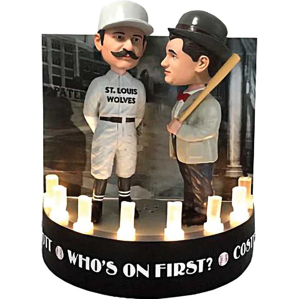 Abbott and Costello Talking Dual Bobblehead NAT. BOBBLEHEAD HOF ( ) Main Image