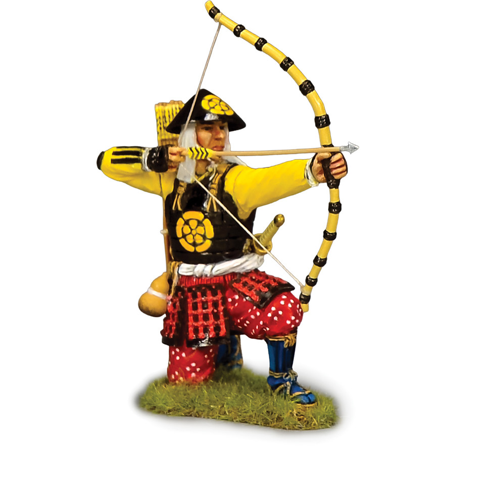 Kneeling Ashigaru Archer 1/30 Figure K&C (SW003) Main Image