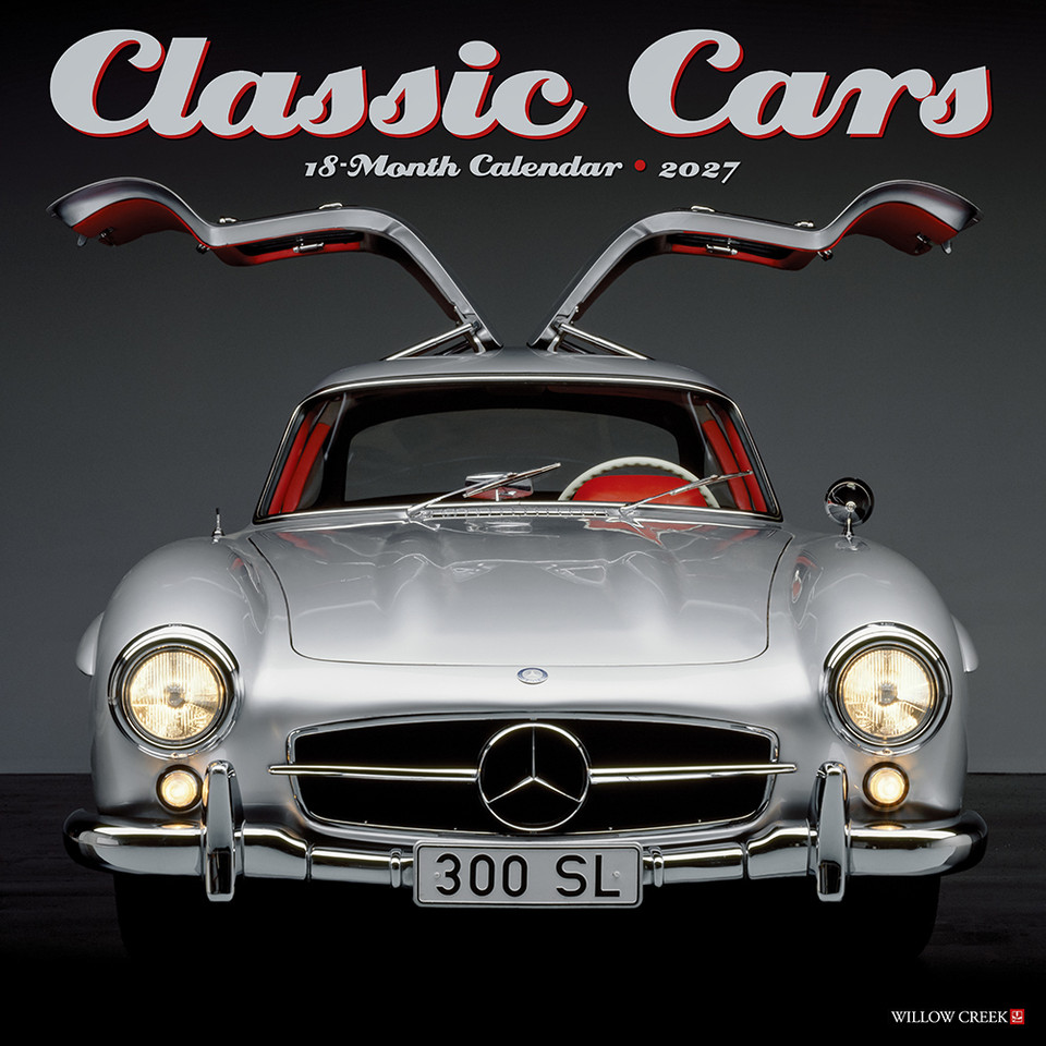Classic Cars 2027 Wall Calendar Willow Creek (59715)  Main Image
