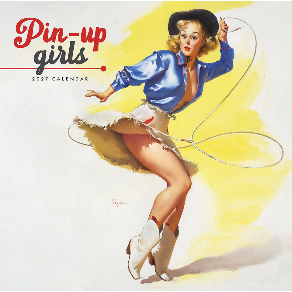 Pinup Girls 2027 Wall Calendar CAROUSEL (270807)  Main Image