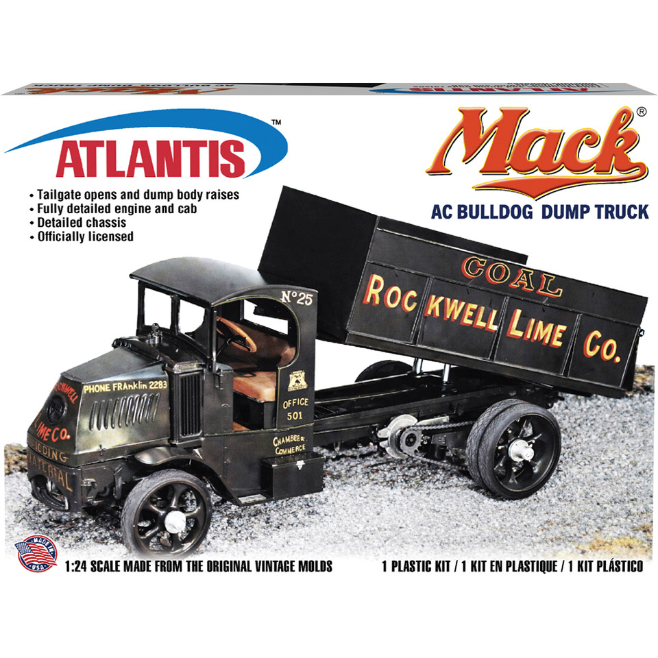 1926 Mack AC Mack Dump Truck  - Model Kit Main Image