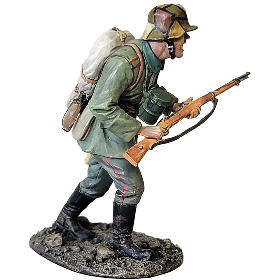 German Sturmtruppen Advancing No.1  1/30 Figure WILLIAM BRITAIN (23135) Main Image