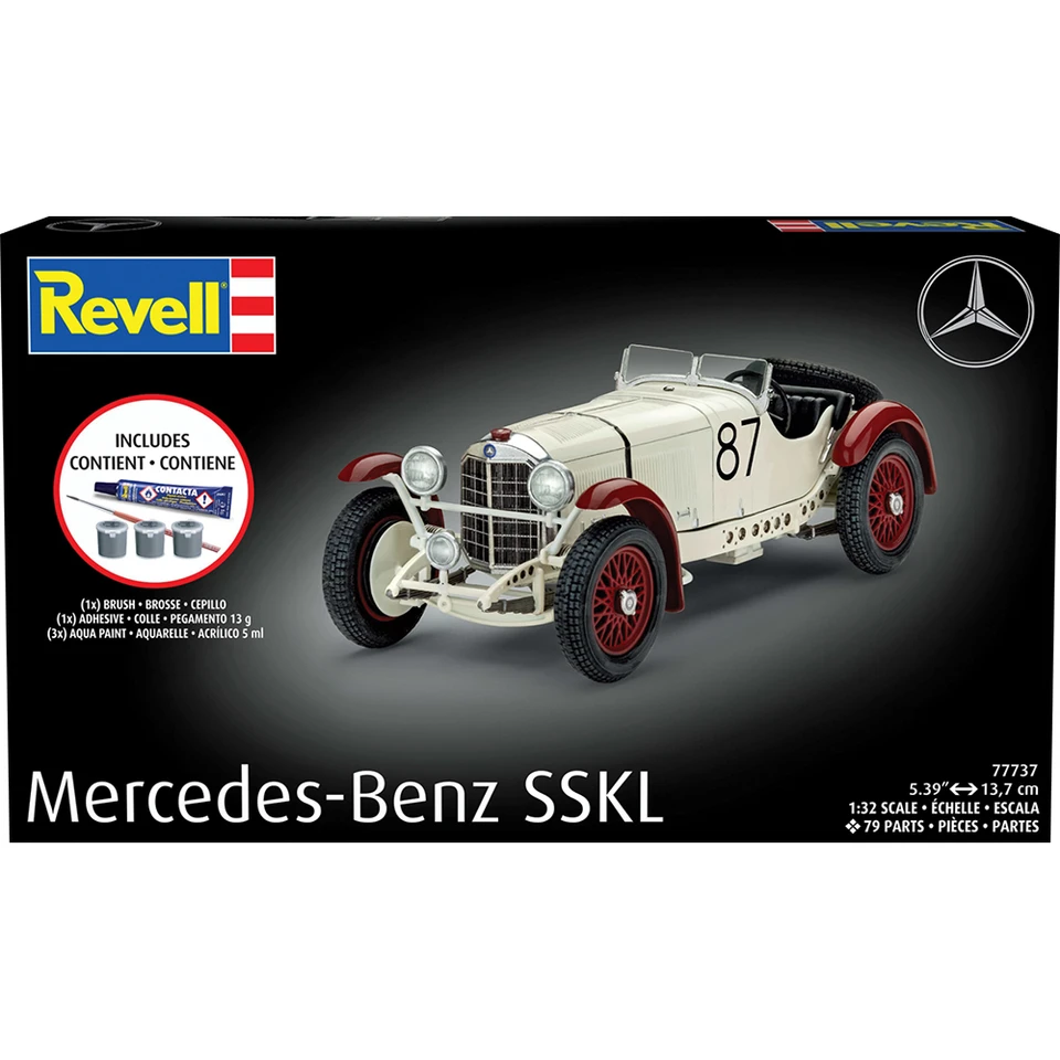 Mercedes Benz SSKL Complete Model Kit Main Image