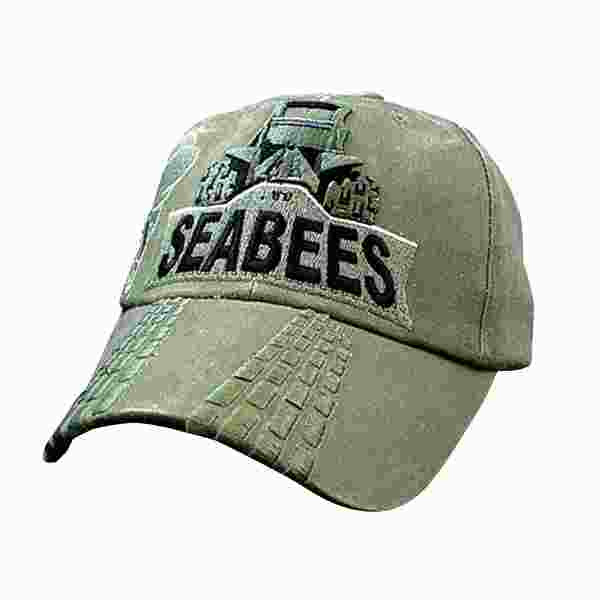 Seabees Bulldozer Cap Eagle Crest  (5882) Main Image