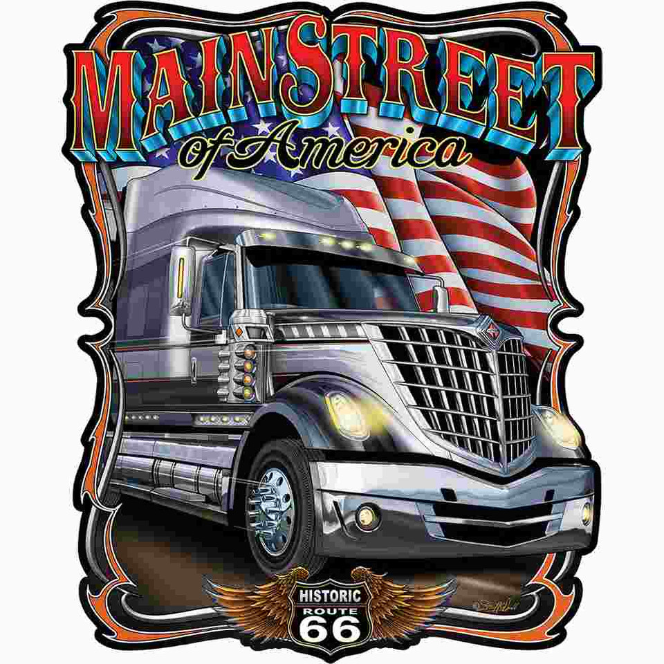 Main Street Trucking Sign Main Image
