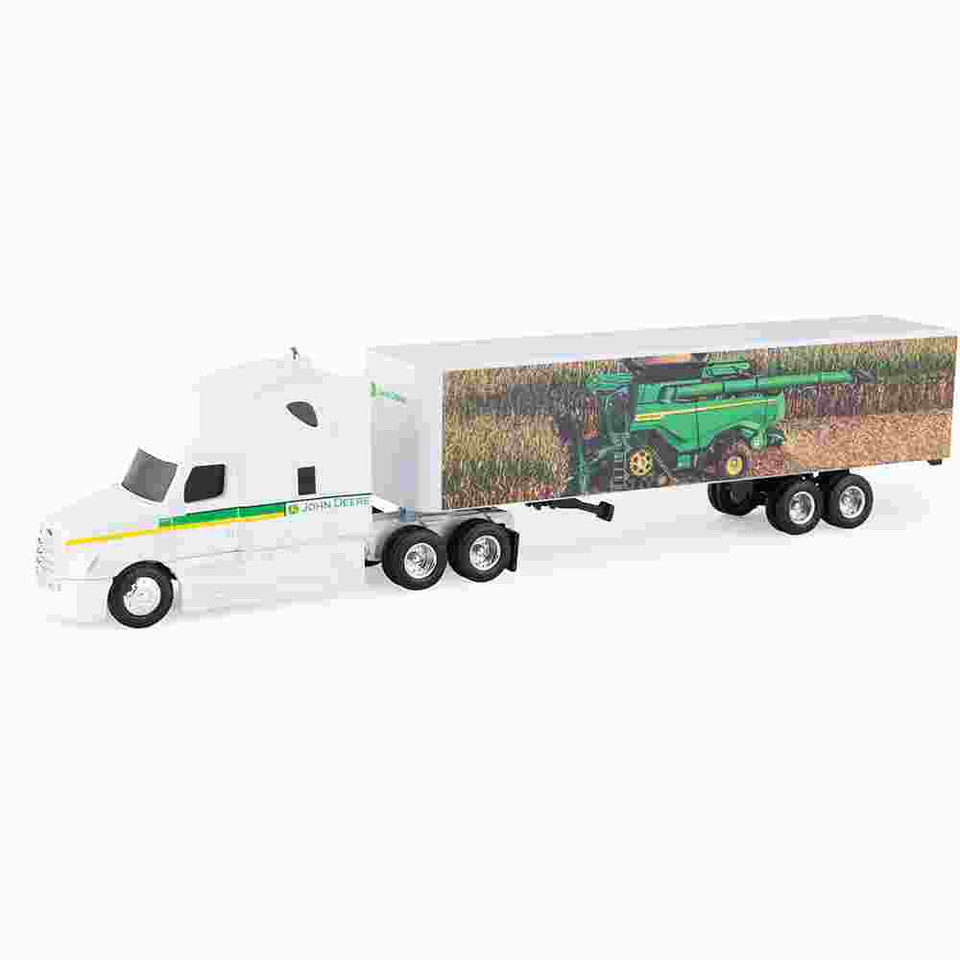 John Deere Van Semi With X9 Combine Graphics Main Image