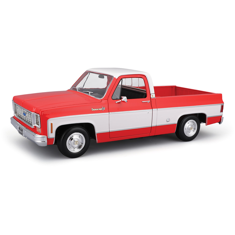 1974 Chevrolet C10 Cheyenne Super - Red/White Main Image