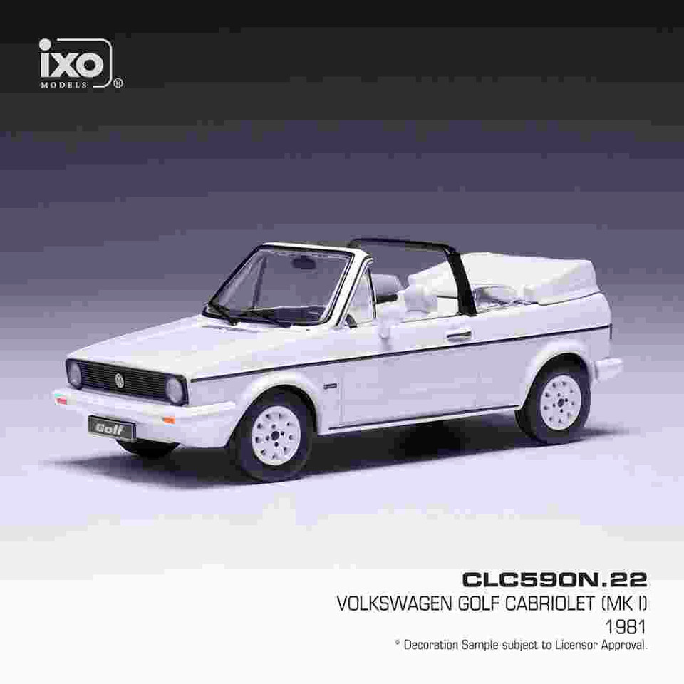 1981 Volkswagen Golf Cabriolet (Mk I) - White Main Image