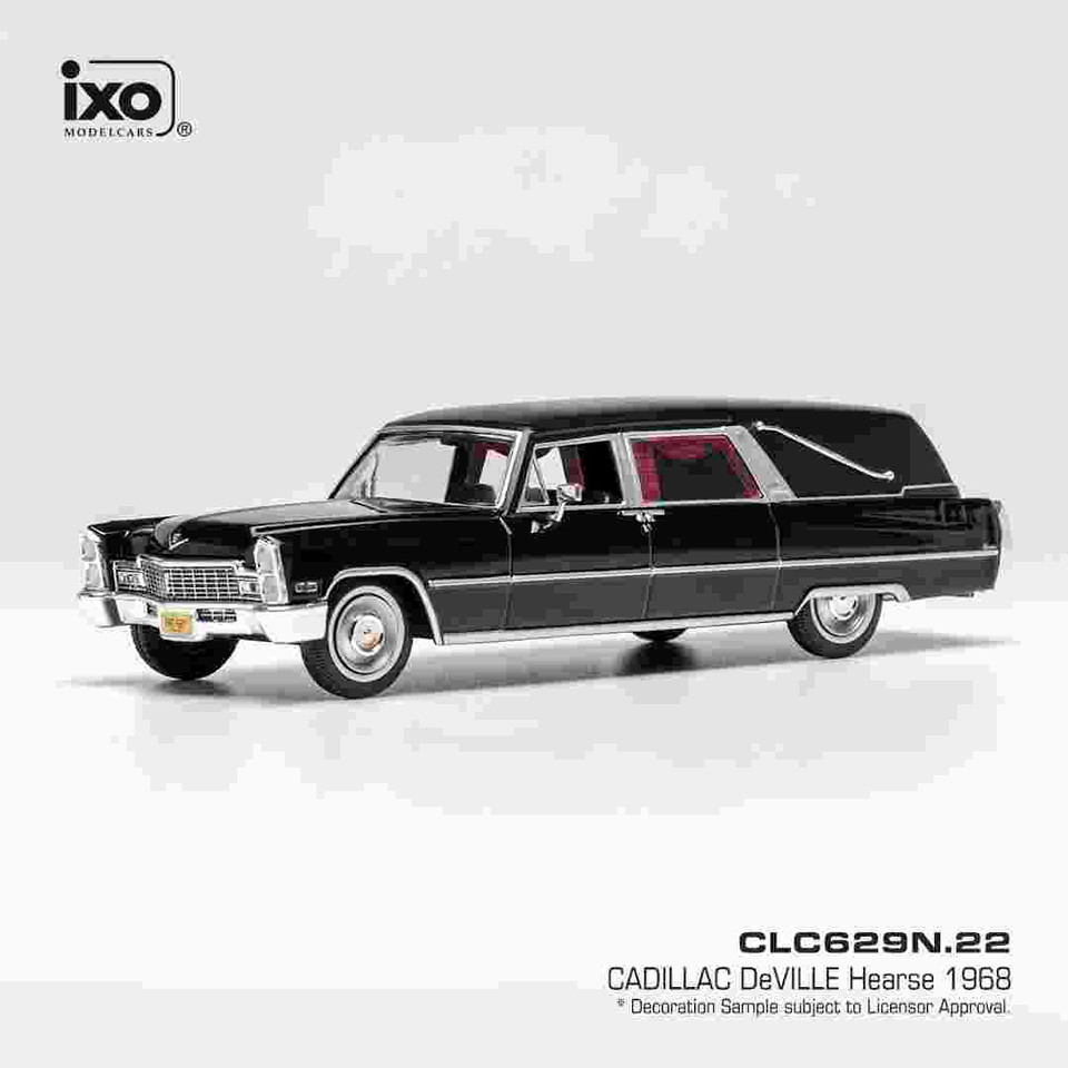 1968 Cadillac DeVille Hearse - Black Main Image