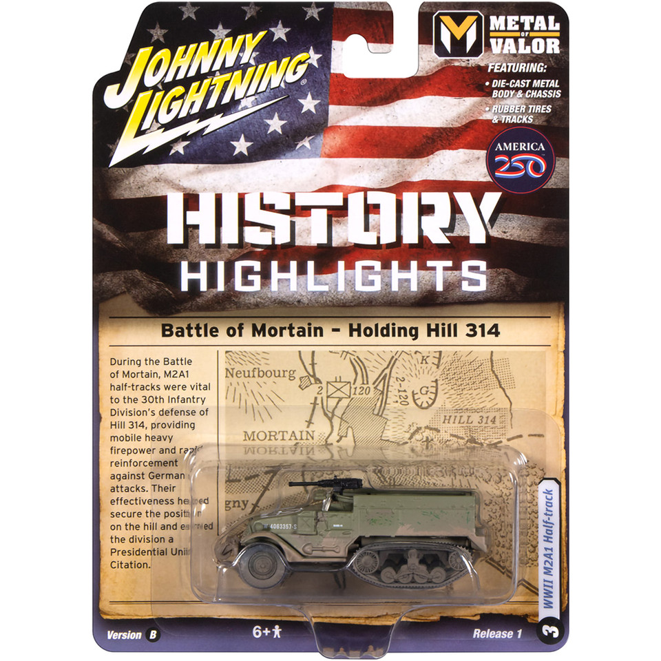 M2A1 Half Track Holding Hill 314 - Olive Drab Dirty Main Image
