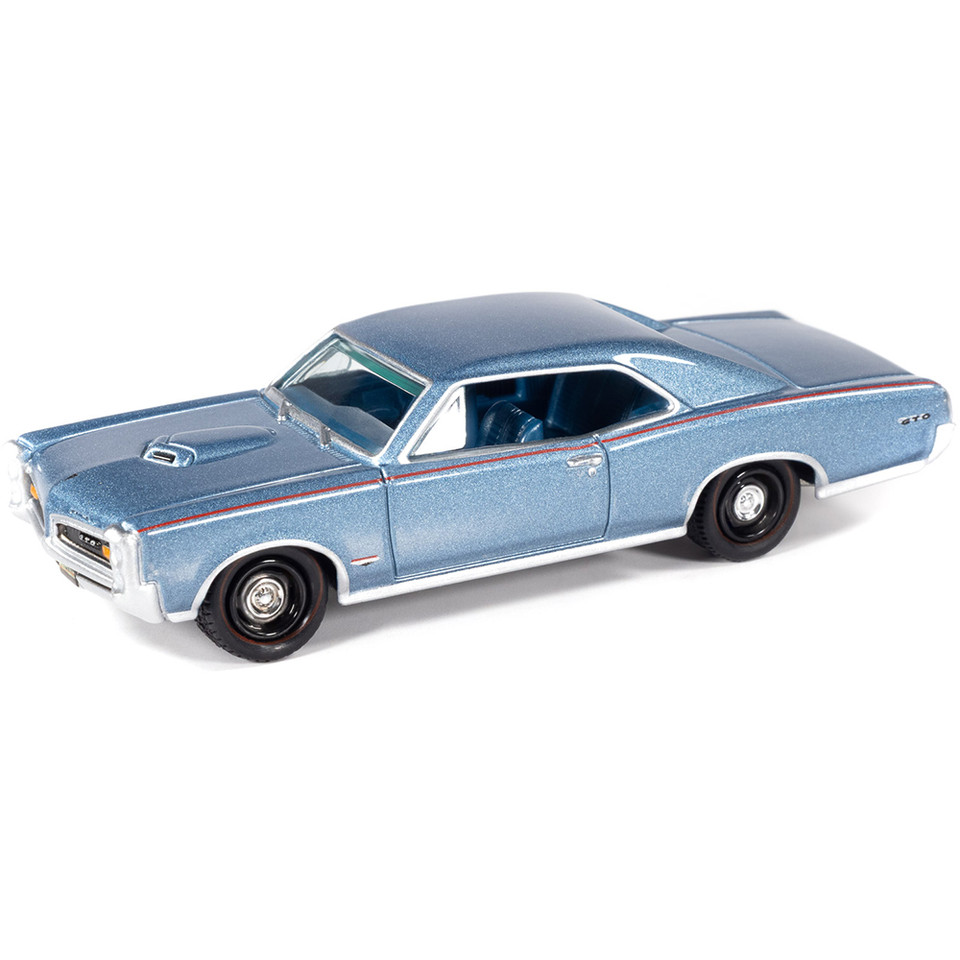 1966 Pontiac GTO Mecum Auctions - Fontaine Blue Poly Main Image