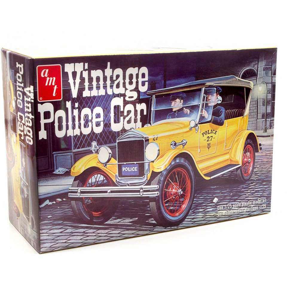 1927 Ford T Vintage Police Car 1/25 Kit Main Image