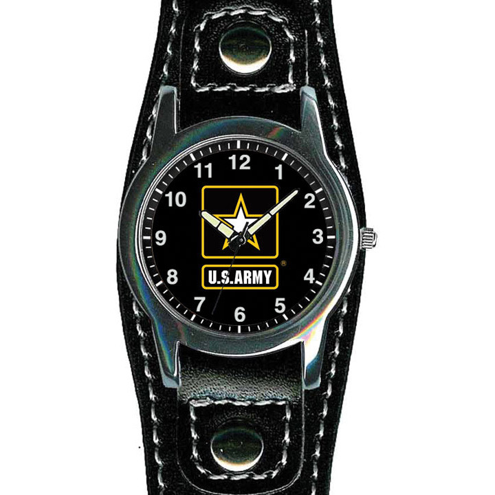 Chrome-Case Frontier Watch- Army Main Image