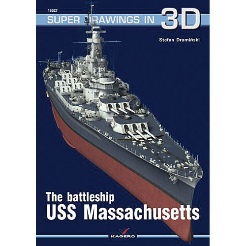 The Battleship USS Massachusetts: Super Drawings in 3D Main Image