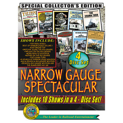 Narrow Gauge Spectacular -4 DVD Set Main Image