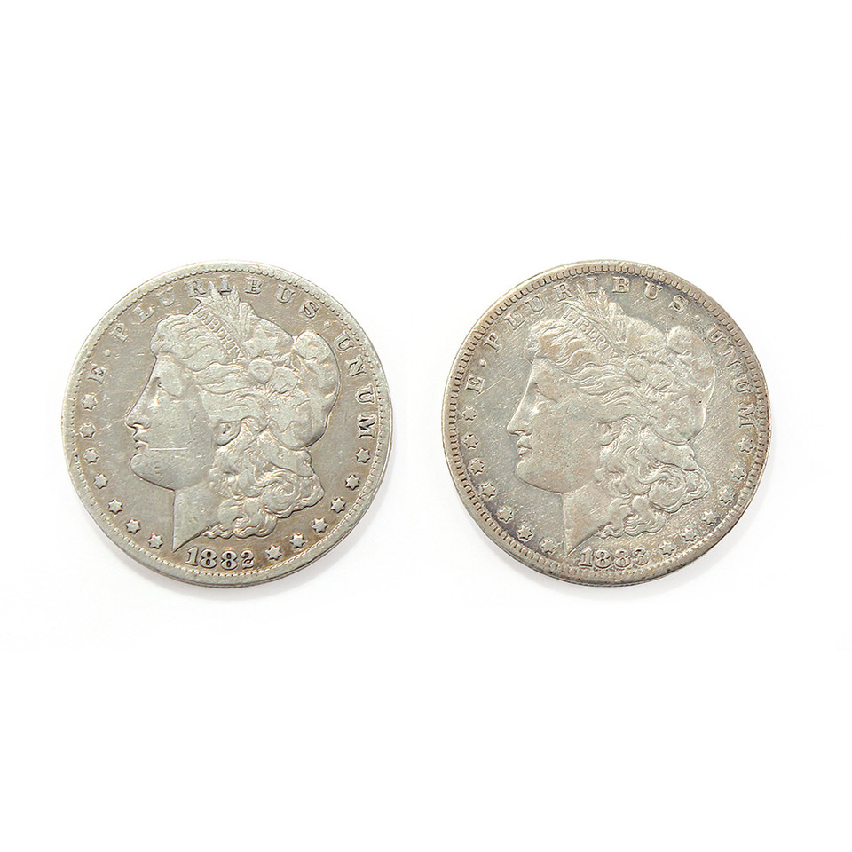 1880s-1890s Carson City Mint Morgan Silver Dollar Main Image