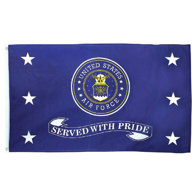 Air Force "Served with Pride" Flag Main Image