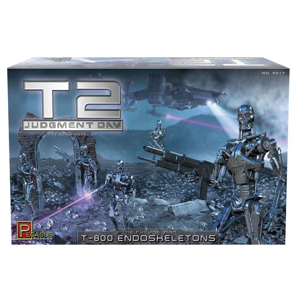 Terminator 2 T-800 Endoskeletons 1/32 Diorama Kit Main Image
