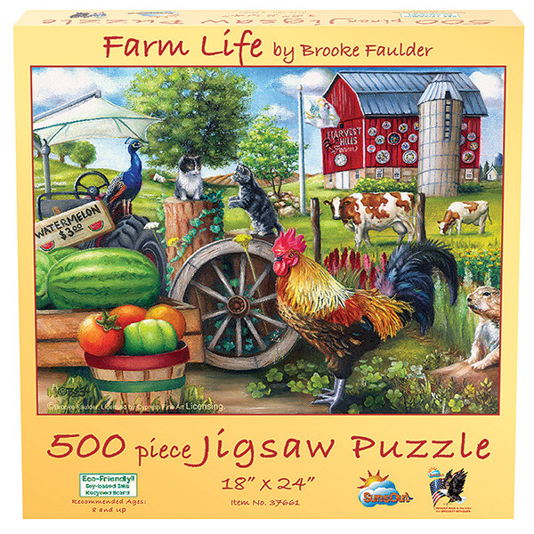 Farm Life Jigsaw Puzzle Main Image