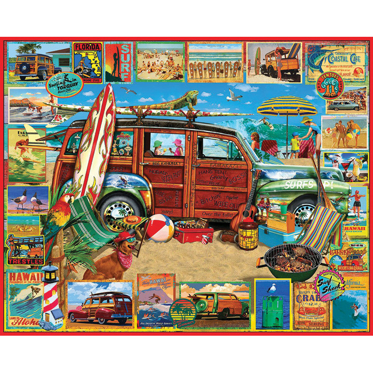 Surfin Woody 1000pc Puzzle Main Image