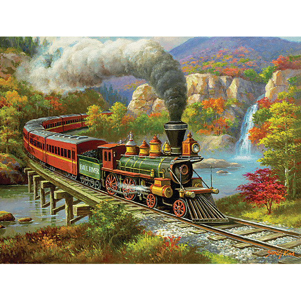 Fall River 500 Piece Jigsaw Puzzle Main Image