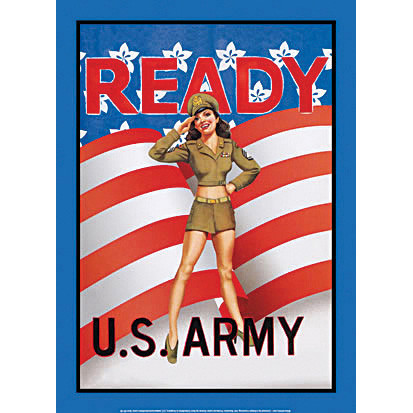 U.S. Army: "Ready" Metal Sign Main Image