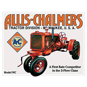 Allis-Chalmers Metal Sign Main Image