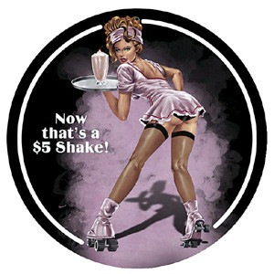 Now That's a $5 Shake! Metal Sign Main Image