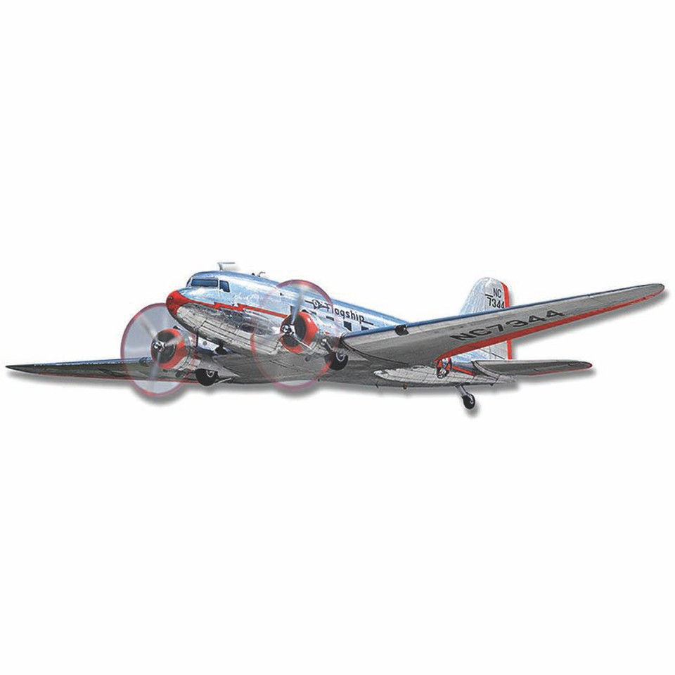 DC-3 Cut-Out Metal Sign Main Image