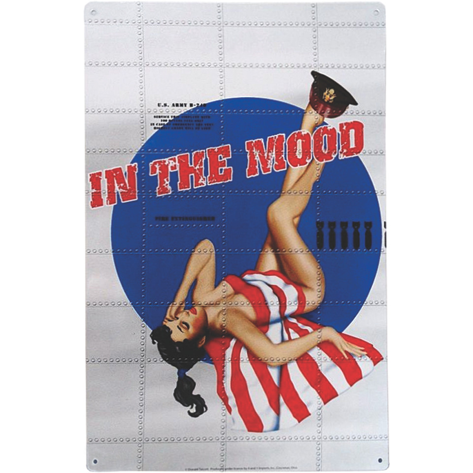 In the Mood Metal Sign Main Image
