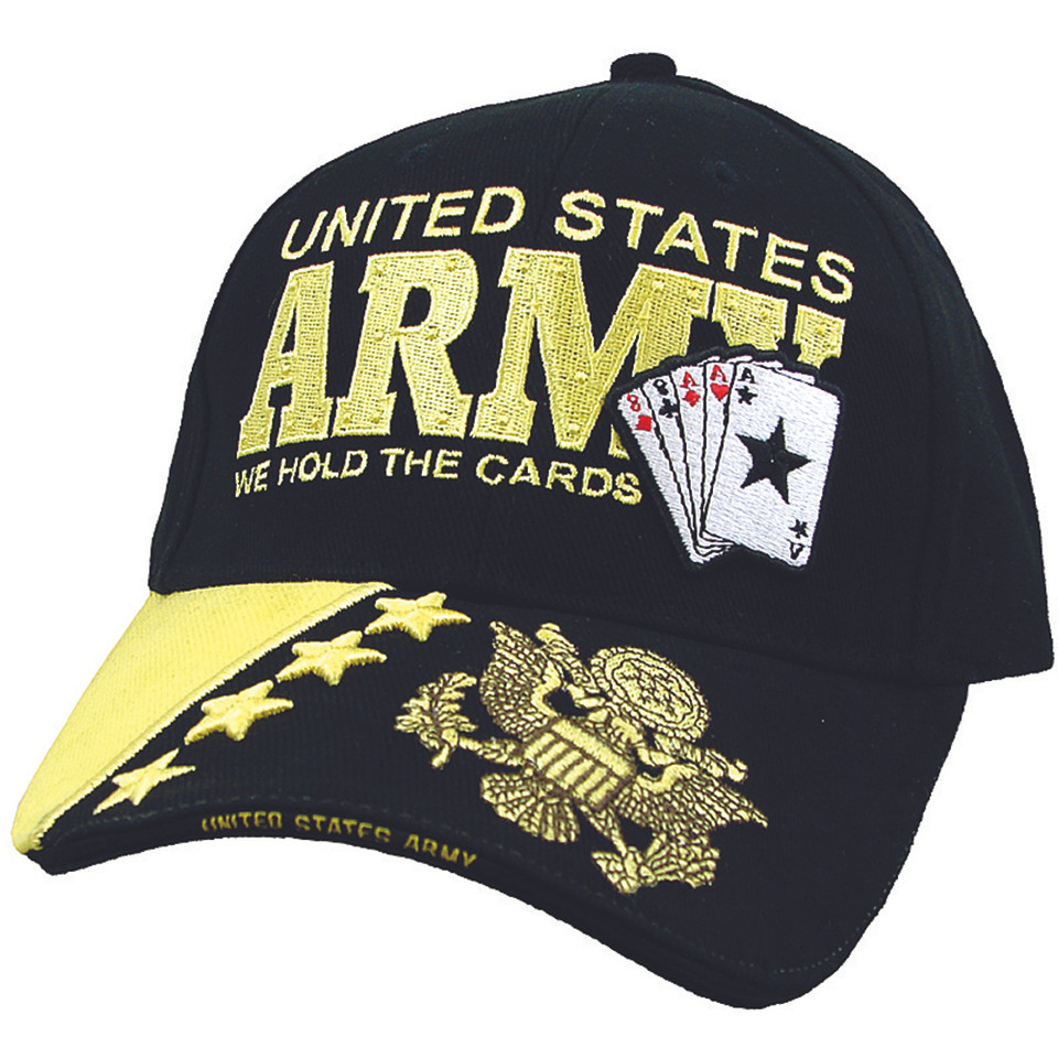 Army We Hold the Cards Hat Main Image