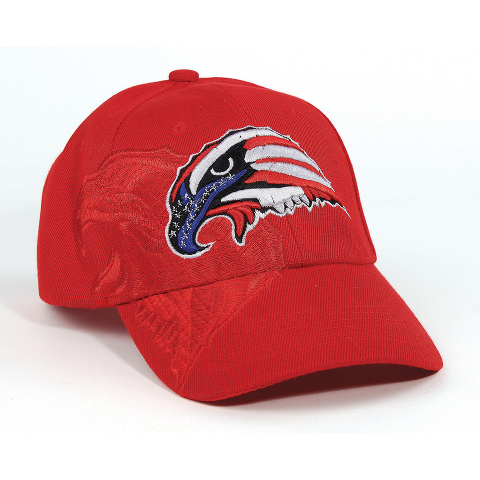 USA Eagle Shadow Cap - Red Main Image