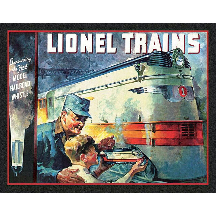 Lionel 1935 Magazine Cover Metal Sign Main Image