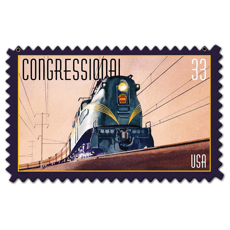 Congressional Metal Sign Main Image