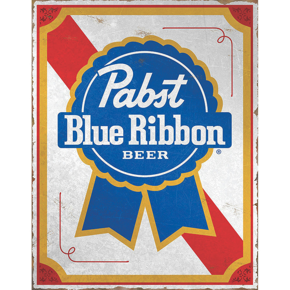 Pabst Blue Ribbon Metal Sign Main Image