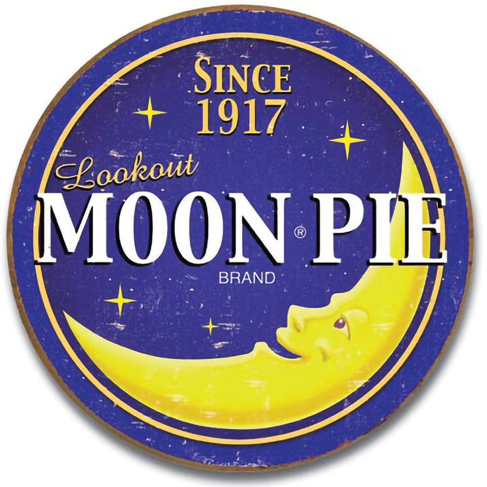 Moon Pie Logo Metal Sign Main Image