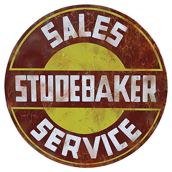 Studebaker Sales and Service Metal Sign Main Image