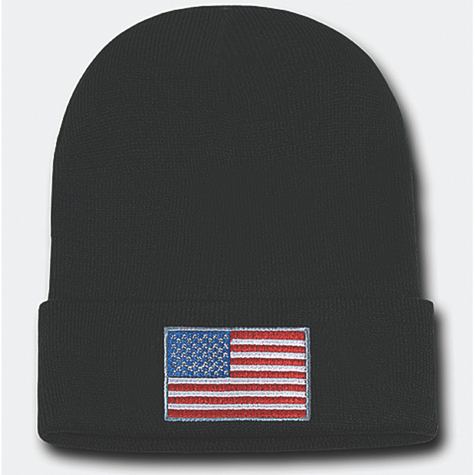 USA Flag Watch Cap Main Image