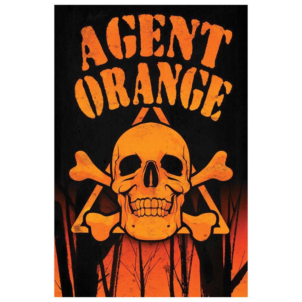 Agent Orange Metal Sign HA104 Main Image