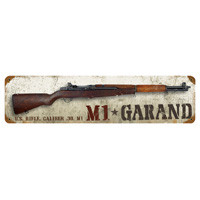 U.S. M1 Garand Metal Sign Main Image