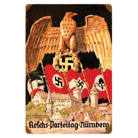 Reichs Parteitag Nürnberg Metal Sign Main Image